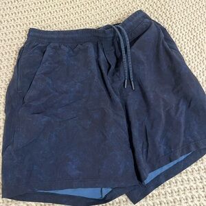 lululemon athletica Men's Dark Navy Athletic Shorts